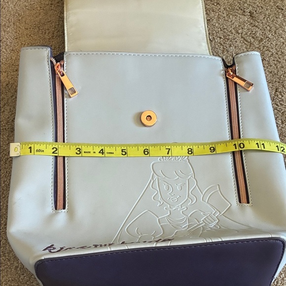 Purple and Gray Kiss the Bride Backpack main image 9